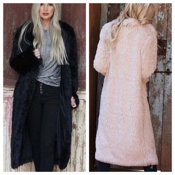 Jackets & Blazers - LAST 1️⃣ Stina Faux Fur Trench Coat